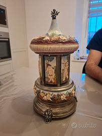carrilon portasigarette in ceramica
