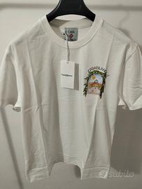 T-Shirt Casablanca bianca varie taglie disponibili