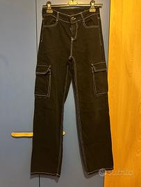 Jeans Bershka Nero Donna