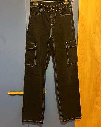 Jeans Bershka Nero Donna