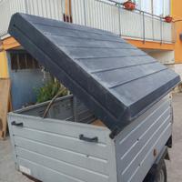 Coperchio cassone carrello rimorchio auto