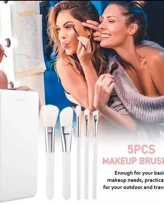 Set 5 Pennelli specchio led 