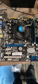 Scheda madre con CPU Intel I3 540