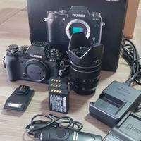 Fujifilm X-T1 + Obiettivo Fuji 18-55 + accessori