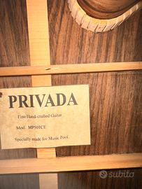 Chitarra acustica elettrificata Privada