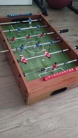 Calcio balilla da tavolo