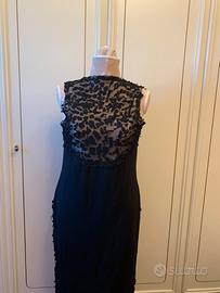 Abito da sera con stola Made in Italy