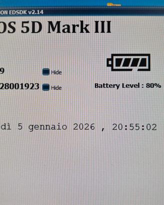 Canon EOS 5D Mk iii sch 38179