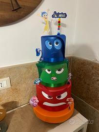 Torta scenografica Inside Out