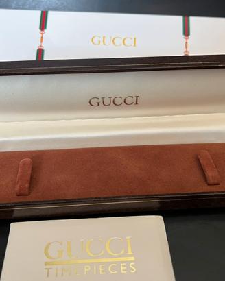 Scatola orologio Gucci