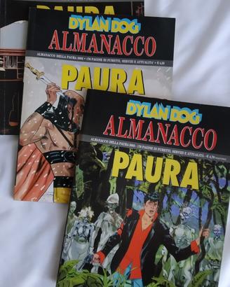 Almanacco della paura, vari numeri
