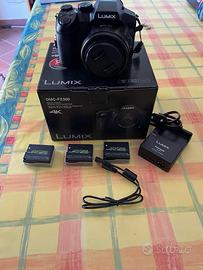 Fotocamera Panasonic Bridge  Fz300 +  3 bat suppl.