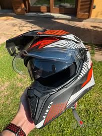 Casco Airoh Commander boost orange matt