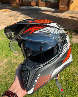 Casco Airoh Commander boost orange matt