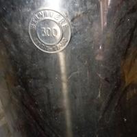 serbatoio acciaio inox per olio