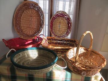 cestini  per regali in vimini