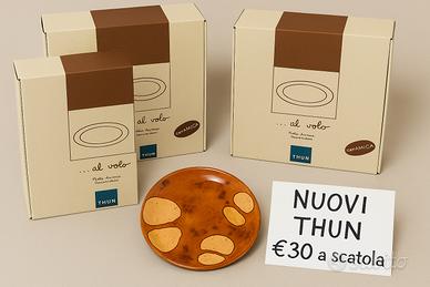 Piatti dessert THUN coll.ne Al Volo, con scatole