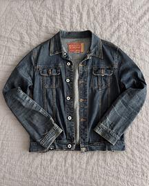 Giacca Jeans Boosley Donna Blu Denim IT 44