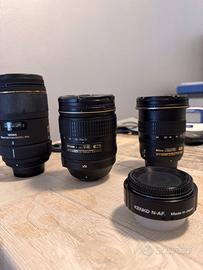 obiettivi NIKON