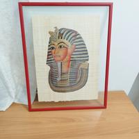 papiro originale con cornice 50x40