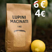 LUPINI MACINATI NATURALI