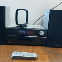 radio cd sony con casse anni 90