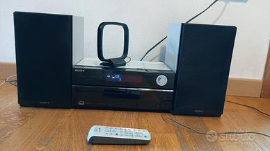 radio cd sony con casse anni 90