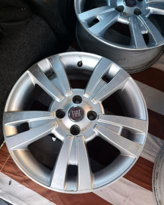 4 Cerchi Fiat - 4 fori 6.00Jx16 H2 - 16 Pollici