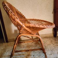 Salottino vintage-  2 poltroncine e 1 tavolino 