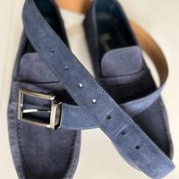 Set Moreschi mocassimi e cintura