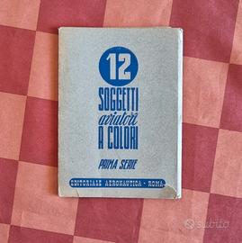 SET CARTOLINE: Aviatori a Colori Prima Serie 