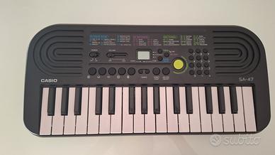 Pianola Casio SA-47 Grigia 