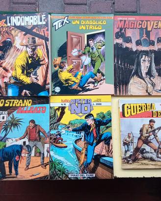 Fumetti Ed. Bonelli e altri da 30 a 70 cent. l'uno