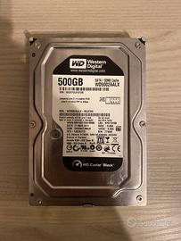 hard disk interno Western Digital CaviarBlack500gb