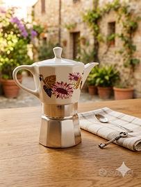 caffettiera in porcellana 