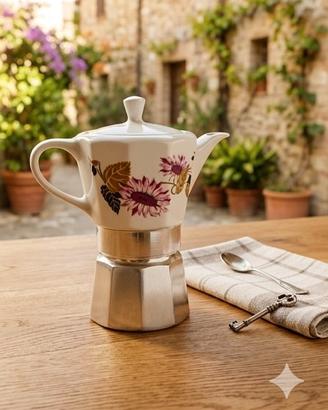 caffettiera in porcellana 