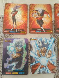 10 carte Dragonball ball speciali 