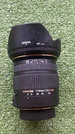 Sigma x Nikon 17-50 f/2.8 optical stabilizer