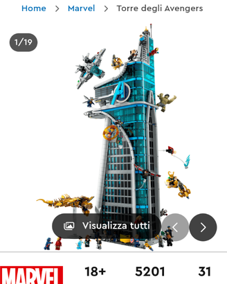 lego torre marvel