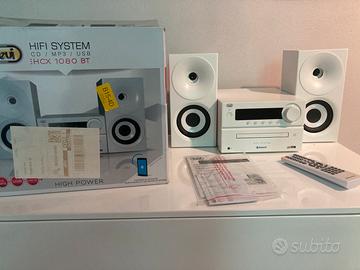 Mini Hi-fi Trevi HCX1080BT Bianco