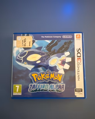 Pokemon Zaffiro Alpha Nintendo 3DS