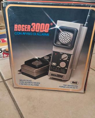 Walkie Talkie ROGER 3000 GIG anni 80