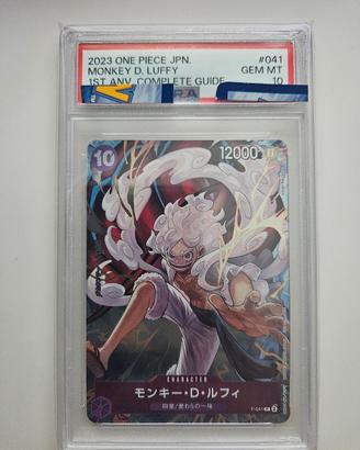 monkey D luffy psa 10 p-041 jap promo jap