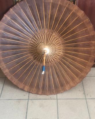 Ombrello Parasole Artigianale Orientale