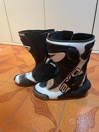 STIVALI MOTO PRIMATO ROAD BOOTS - WHITE/BLACK