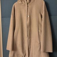 Cappotto in cavallino ecologico con cappuccio