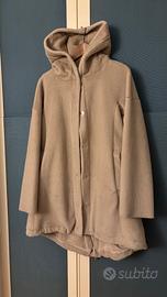 Cappotto in cavallino ecologico con cappuccio