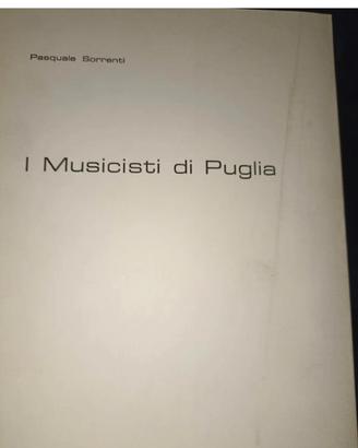 Repertorio dei MUSICISTI dei PAESI DI PUGLIA Sorre