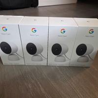 Set 4 Google Nest Cam (2ª Gen) a Cavo