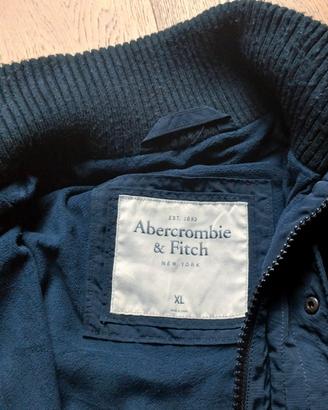 Giubbotto Abercrombie & Fitch uomo blu XL
